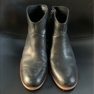 Korkease leather booties